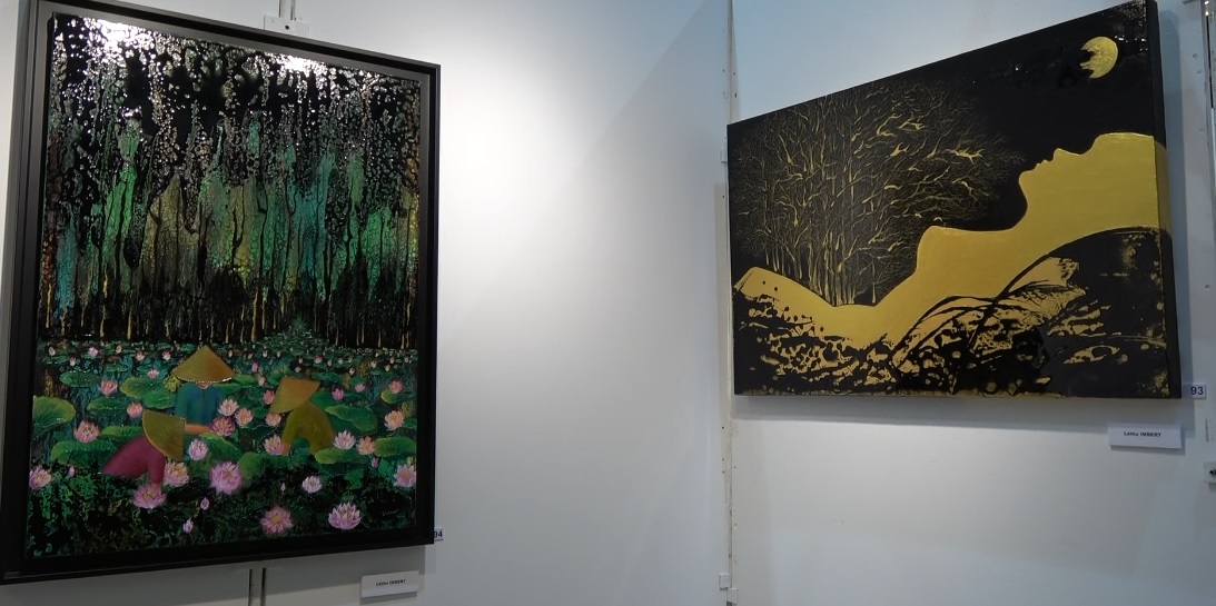 Hai nữ họa sỹ gốc Việt tham gia triển lãm tập thể quốc tế tại Pháp
